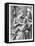 The Holy Family, Engraved by Marcantonio Raimondi, C.1515 (Engraving)-Raphael-Framed Premier Image Canvas