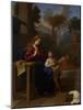 The Holy Family in Egypt, C.1660-Charles Le Brun-Mounted Giclee Print