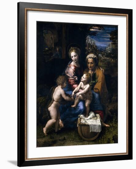 The Holy Family, Or the Pearl, 1519-1520, Italian School-null-Framed Giclee Print