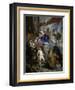 The Holy Family surrounded by Saints, ca. 1630-Peter Paul Rubens-Framed Giclee Print
