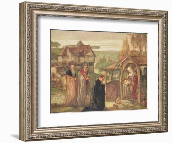 The Holy Family - the Adoration of the Magi, 1911-John Riley Wilmer-Framed Giclee Print