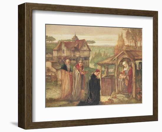 The Holy Family - the Adoration of the Magi, 1911-John Riley Wilmer-Framed Giclee Print