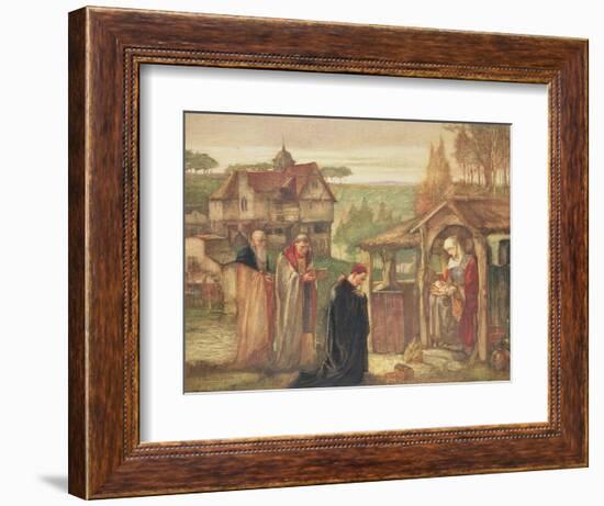 The Holy Family - the Adoration of the Magi, 1911-John Riley Wilmer-Framed Giclee Print