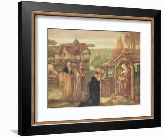 The Holy Family - the Adoration of the Magi, 1911-John Riley Wilmer-Framed Giclee Print