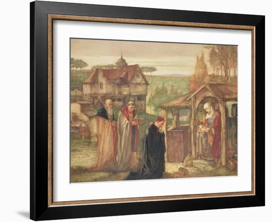 The Holy Family - the Adoration of the Magi, 1911-John Riley Wilmer-Framed Giclee Print