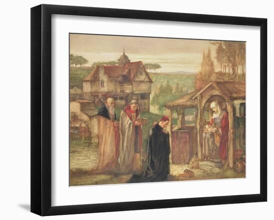 The Holy Family - the Adoration of the Magi, 1911-John Riley Wilmer-Framed Giclee Print