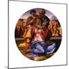 The Holy Family (The Doni Tond)-Michelangelo Buonarroti-Mounted Giclee Print