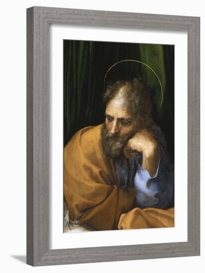 The Holy Family Told the Great Holy Family of Francis-Raffaello Sanzio-Framed Giclee Print