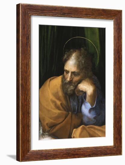 The Holy Family Told the Great Holy Family of Francis-Raffaello Sanzio-Framed Giclee Print