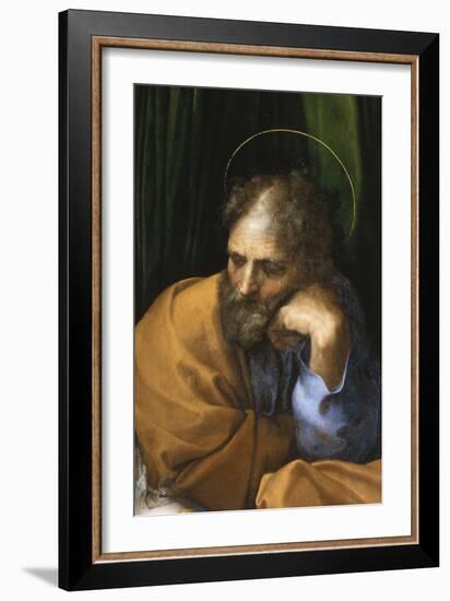 The Holy Family Told the Great Holy Family of Francis-Raffaello Sanzio-Framed Giclee Print