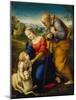 The Holy Family with a Lamb, 1507-Raphael-Mounted Giclee Print