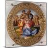 The Holy Family with Saint John (Tondo Doni), C. 1503-04-Michelangelo-Mounted Giclee Print