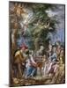 The Holy Family with Saints and Angels-Joachim Wtewael-Mounted Giclee Print