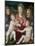 The Holy Family with Saints Anne and John the Baptist, 1546-Agnolo Bronzino-Mounted Giclee Print