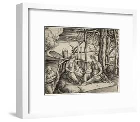 The Holy Family with St. Elizabeth and the Infant St. John, C. 1499-1501-Jacopo De' Barbari-Framed Giclee Print