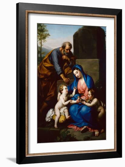 The Holy Family with the Infant St John the Baptist, 1763-Anton Raphael Mengs-Framed Giclee Print