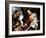 The Holy Family with the Infant St-Bernardo Strozzi-Framed Giclee Print