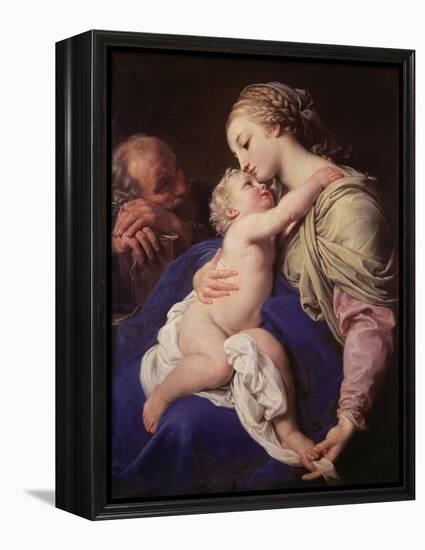 The Holy Family-Pompeo Batoni-Framed Premier Image Canvas