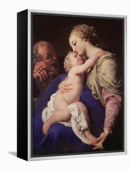 The Holy Family-Pompeo Batoni-Framed Premier Image Canvas