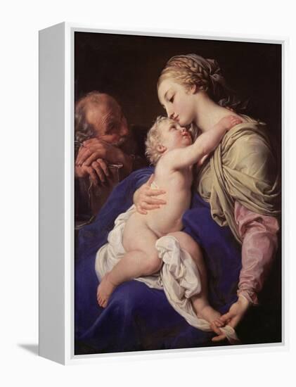 The Holy Family-Pompeo Batoni-Framed Premier Image Canvas