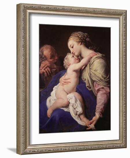 The Holy Family-Pompeo Batoni-Framed Giclee Print