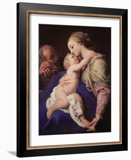 The Holy Family-Pompeo Batoni-Framed Giclee Print