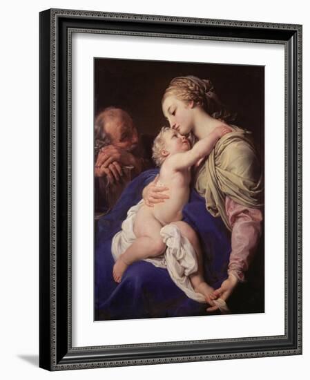 The Holy Family-Pompeo Batoni-Framed Giclee Print