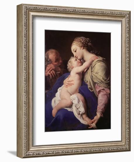 The Holy Family-Pompeo Batoni-Framed Giclee Print