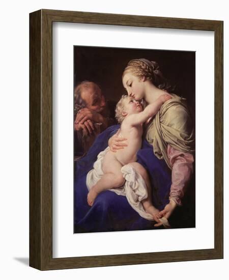 The Holy Family-Pompeo Batoni-Framed Giclee Print