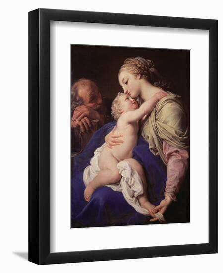 The Holy Family-Pompeo Batoni-Framed Giclee Print