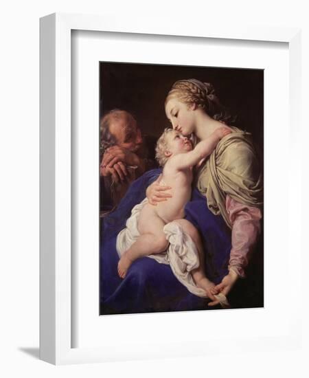 The Holy Family-Pompeo Batoni-Framed Giclee Print