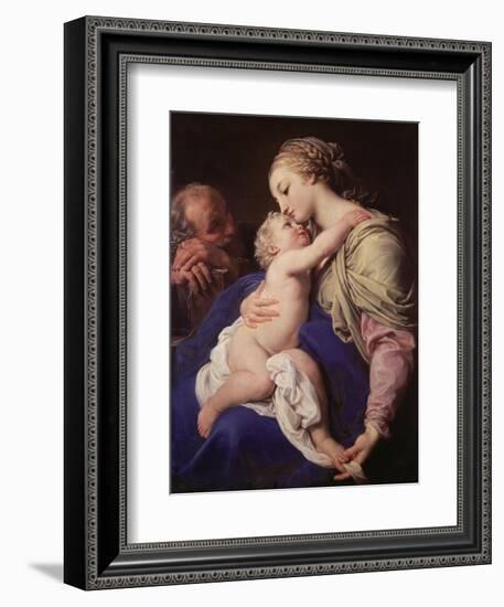 The Holy Family-Pompeo Batoni-Framed Giclee Print