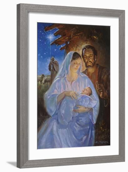 The Holy Family-Hal Frenck-Framed Giclee Print