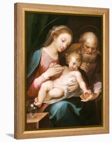 The Holy Family-Francesco Vanni-Framed Premier Image Canvas