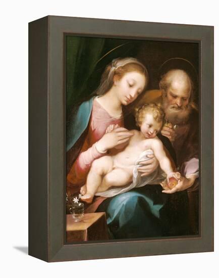 The Holy Family-Francesco Vanni-Framed Premier Image Canvas