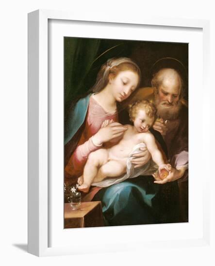 The Holy Family-Francesco Vanni-Framed Giclee Print