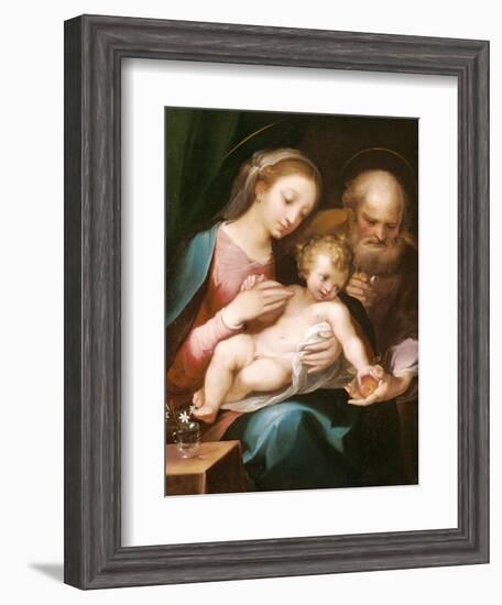 The Holy Family-Francesco Vanni-Framed Giclee Print