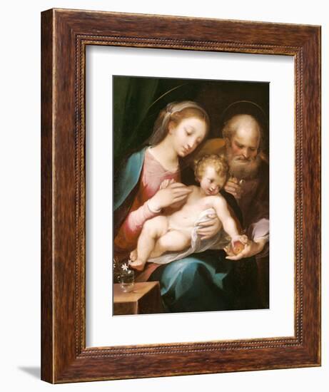 The Holy Family-Francesco Vanni-Framed Giclee Print