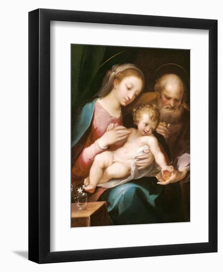 The Holy Family-Francesco Vanni-Framed Giclee Print