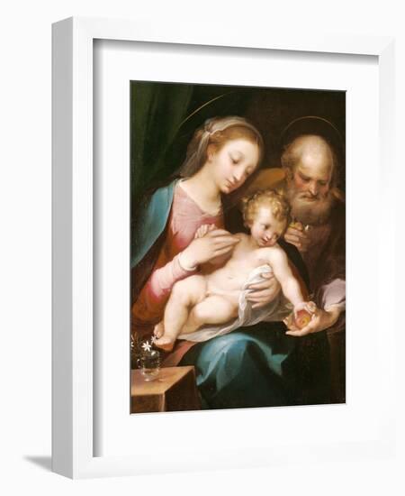 The Holy Family-Francesco Vanni-Framed Giclee Print