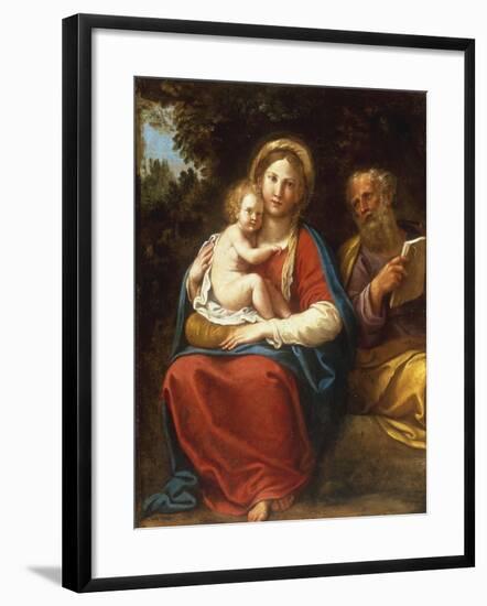 The Holy Family-Francesco Albani-Framed Giclee Print