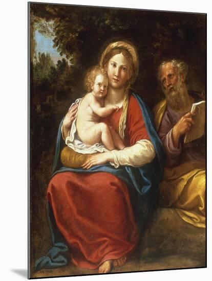 The Holy Family-Francesco Albani-Mounted Giclee Print