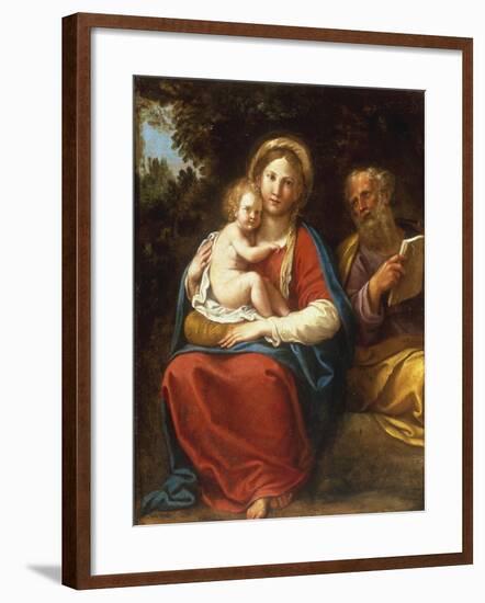 The Holy Family-Francesco Albani-Framed Giclee Print