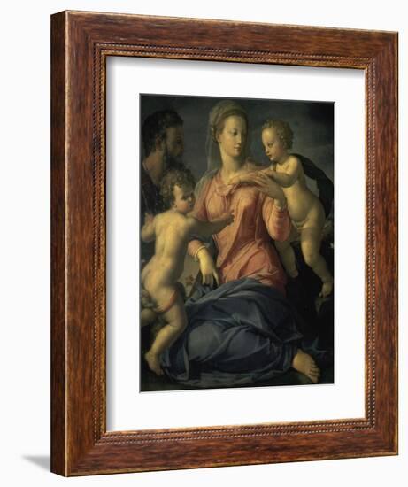 The Holy Family-Agnolo Bronzino-Framed Giclee Print