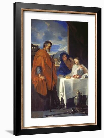 The Holy Family-Charles Le Brun-Framed Giclee Print