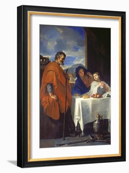 The Holy Family-Charles Le Brun-Framed Giclee Print