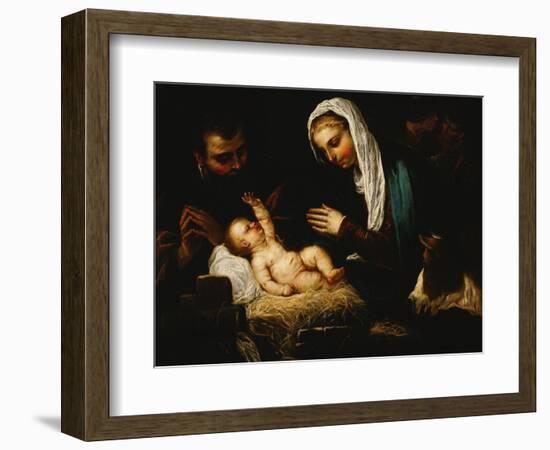 The Holy Family-Jacopo Robusti Tintoretto-Framed Giclee Print