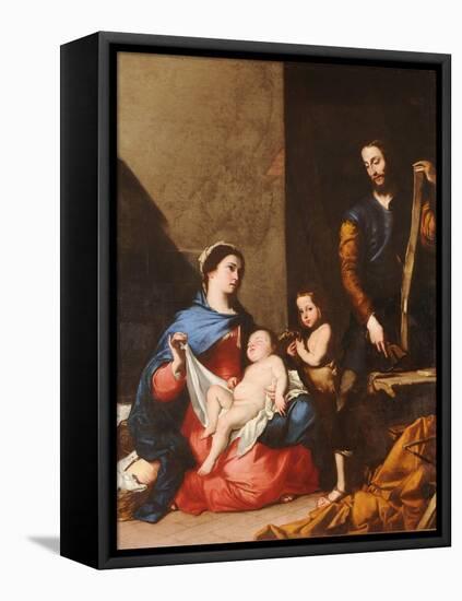 The Holy Family-José de Ribera-Framed Premier Image Canvas