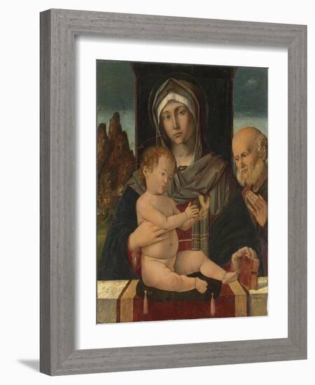 The Holy Family-Giovanni de' Vajenti Speranza-Framed Giclee Print