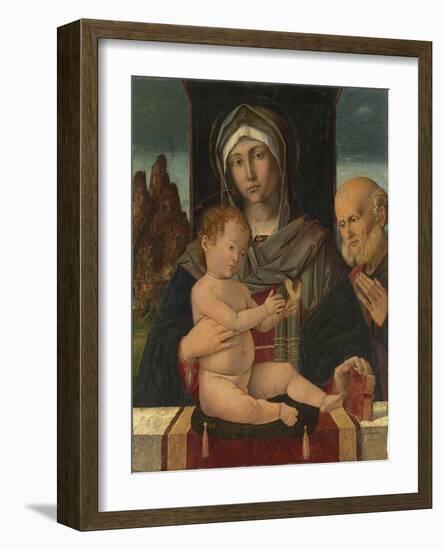 The Holy Family-Giovanni de' Vajenti Speranza-Framed Giclee Print